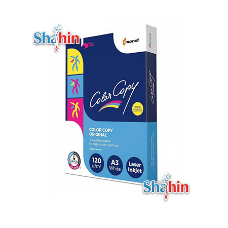 کاغذ کالر کپی عروسکی اورجینال اتریش 120 گرم سایز A3