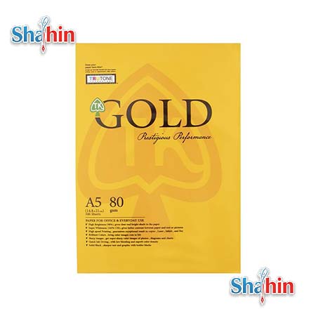 کاغذ گلد 80 گرمی a5
