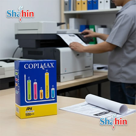 کاغذ کپی مکس 80گرم شیراز سایز A4 - خرید عمده کاغذ A4
