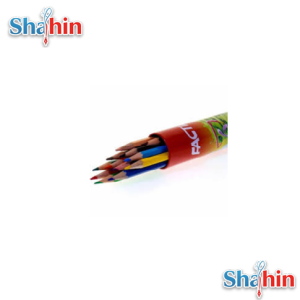 مداد رنگی فکتیس استوانه ای ۱۲ رنگ