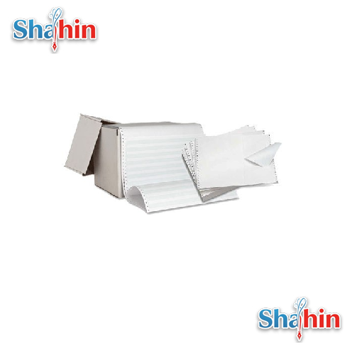 کاغذ دیبا پرینتر کاربن لس 80 ستونی وسط پرفراژ