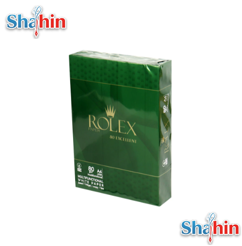 کاغذ رولکس 80 گرم سایز A4 بسته 500 عددی
