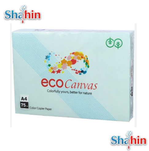 کاغذ رنگیA4 چند رنگ اکو کانوَس (eco CANVAS)