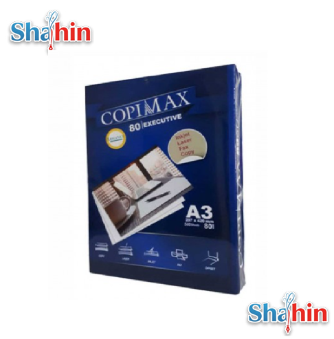 کاغذ کپی مکس پارسیان 80 گرمی سایز A3 بسته 500 عددی