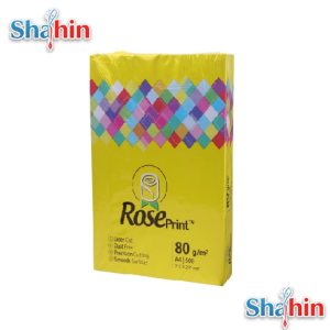 کاغذ رز پرینت 80 گرم سایز A4 بسته 500 عددی