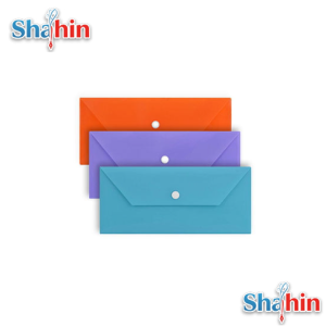 پاکت پول دکمه دار رنگی