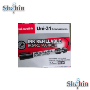 ماژیک وایت برد یونی وال مدل uni-31 بسته 12 عددی