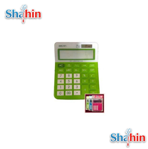 ماشین حساب دلی 12 رقمی 2 صفردار مدل DL-1547A