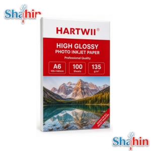 کاغذ فتو گلاسه هارتوی HARTWII سایز A6