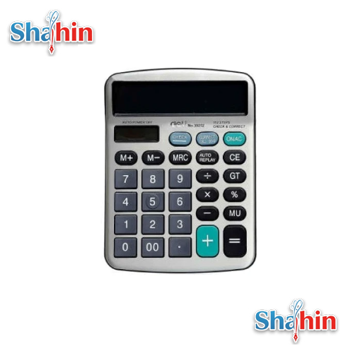 ماشین حساب دلی 12 رقمی 2 صفردار مدل DL-39252