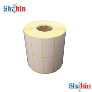 لیبل کاغذی دو ردیفه سایز 25×50 میلی متر