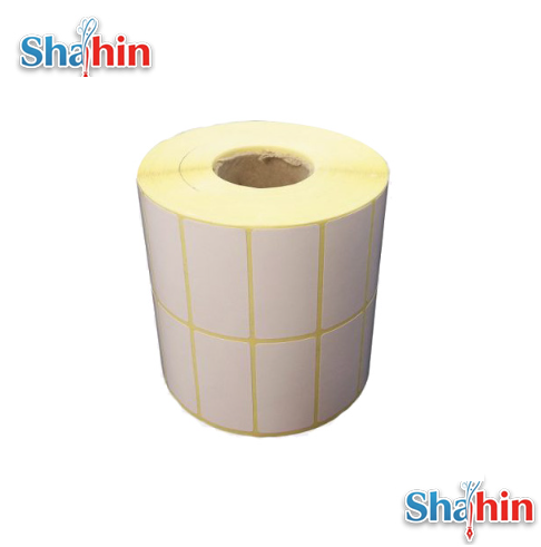 لیبل کاغذی دو ردیفه سایز 25×50 میلی متر