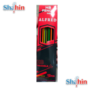 مداد مشکی آلفرد (Alfred) بسته ۱۲ عددی