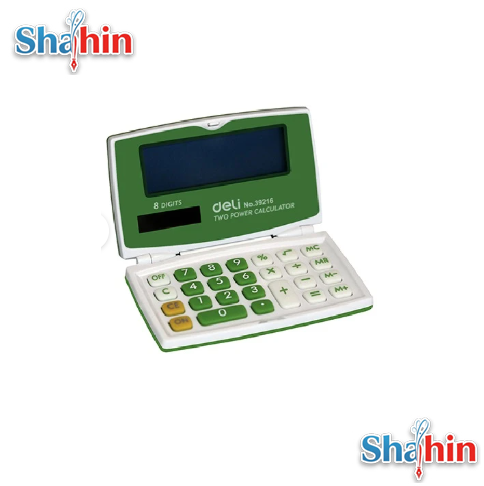 ماشین حساب تاشو دلی 8 رقمی مدل DL-39216