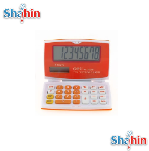 ماشین حساب تاشو دلی 8 رقمی مدل DL-39216